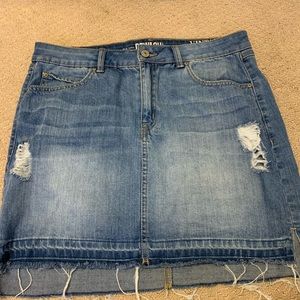 Jean skirt
